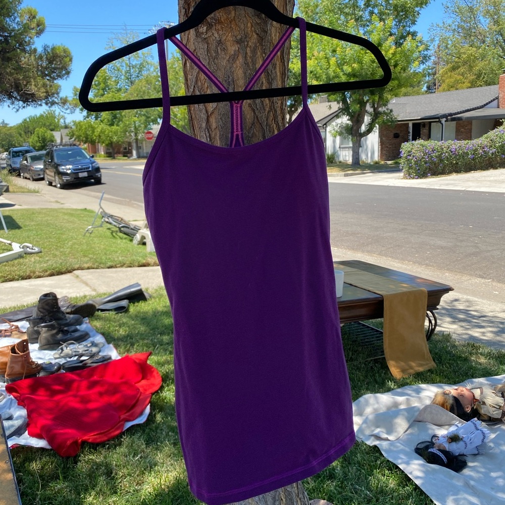 Purple Lululemon Tank